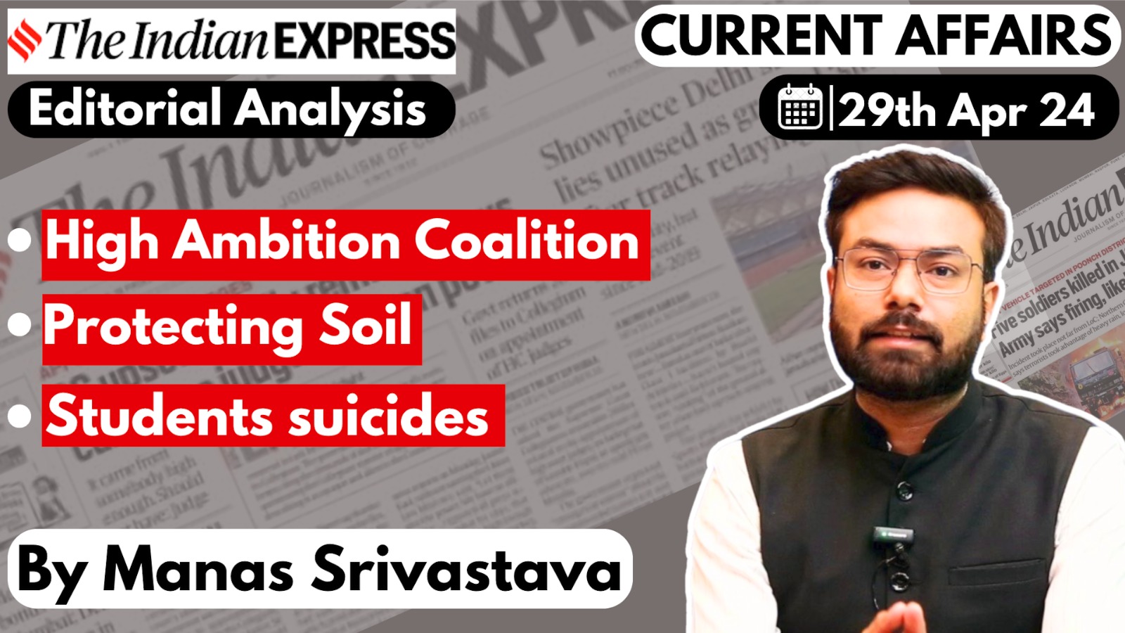 Indian express editorial analysis 29 april 2024 upsc current affairs ...
