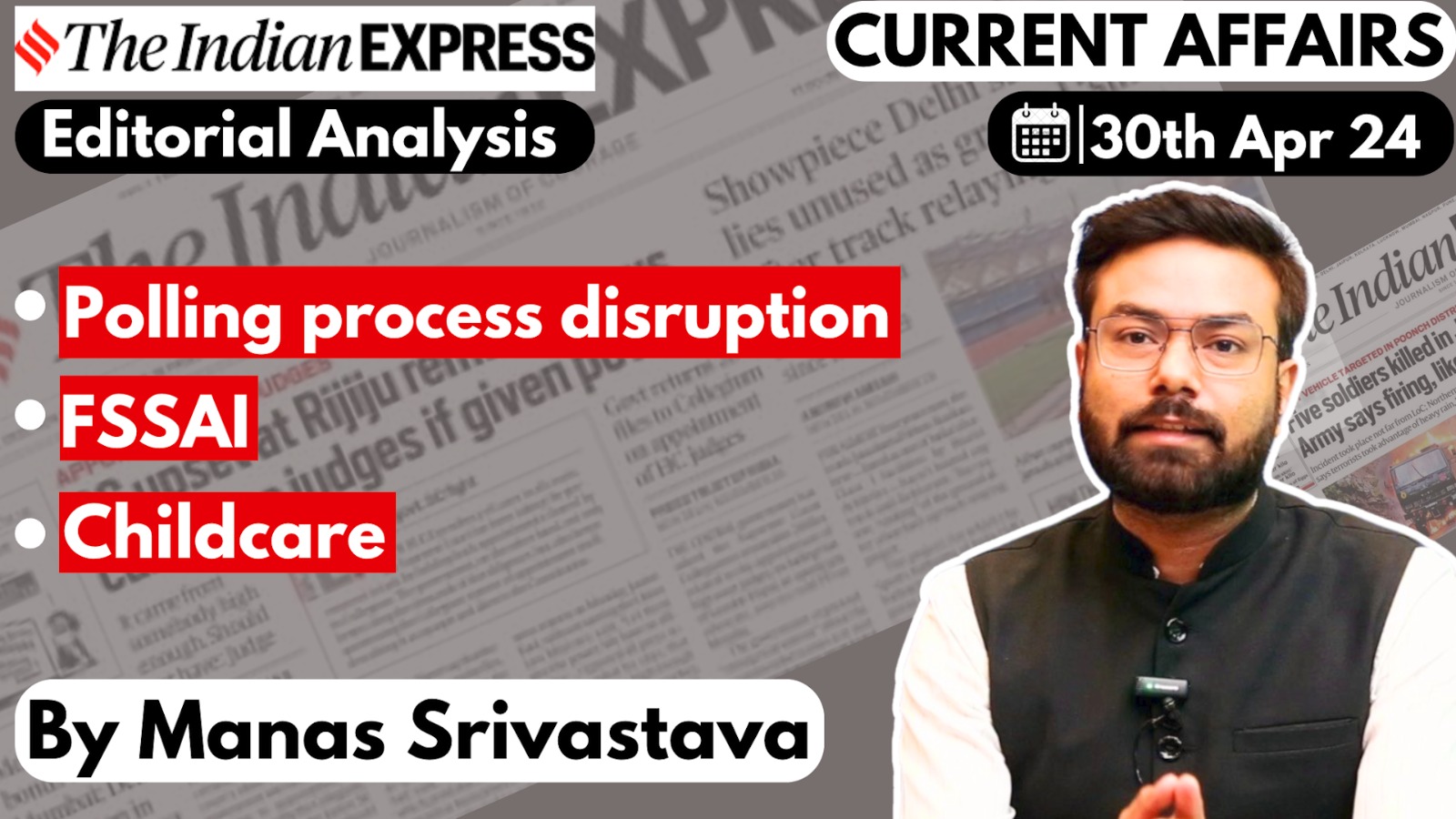 Indian express editorial analysis 30 april 2024 upsc current affairs ...