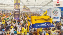 Ramlila maidan, Aam Aadmi Party, AAPs anti-corruption movement, INDIA bloc’s mega rally, delhis ramlila maidan, delhi protest venue, Ramlila maidan protests, Ramlila maidan history, iconic protests at Ramlila maidan, indian express news