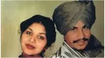 Amar Singh Chamkila and wife amarjot