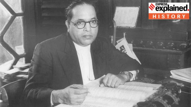 BR Ambedkar.