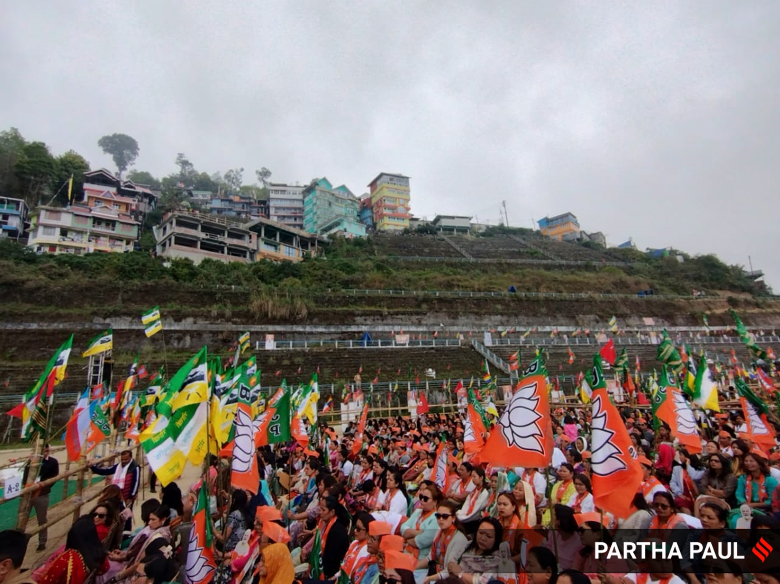 amit shah darjeeling rally