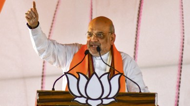 Lok Sabha elections 2024, Amit shah Report card, Gandhinagar Lok Sabha constituency, Sabarmati Assembly constituencies, amit shah development works, Atal Bihari Vajpayee, Gujarat BJP bastion, Odisha Assembly Elections 2024, Andhra Pradesh Assembly Elections 2024, Arunachal Pradesh Assembly Elections 2024, Sikkim Assembly Elections 2024, indian express news
