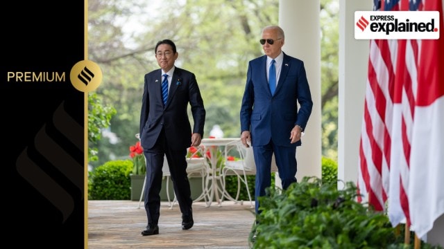 President Biden and Prime Minister Kishida at the White House.