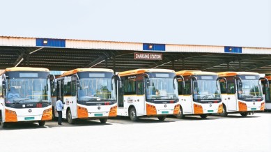 DTC, dtc buses, Rajouri Garden, Delhi Transport Corporation, delhi news, India news, Indian express, Indian express India news, Indian express India