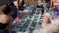 Protests continue on Columbia University campus in support of Palestinians columbia university protests