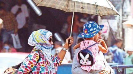 On Monday, Kolkata recorded a maximum temperature of 40.3 degrees Celsius, with humidity peaking at 91 per cent under a partly cloudy sky. (PTI)