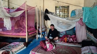 Inmates in a relief camp in Imphal. The ethnic conflict has led to the internal displacement of an estimated 50,000 in Manipur. (Express Photo by Sukrita Baruah)