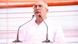 Sanjay Bhatia s an old BJP worker and contested the Lok Sabha polls from Karnal for the first time in 2019 and won. (Photo: Facebook)