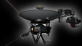 This artist's rendering shows NASA's Voyager spacecraft. Voyager 2 was launched on Aug. 20, 1977. Voyager 1 was launched on Sept. 5, 1977. (Photo:images.nasa.gov/)