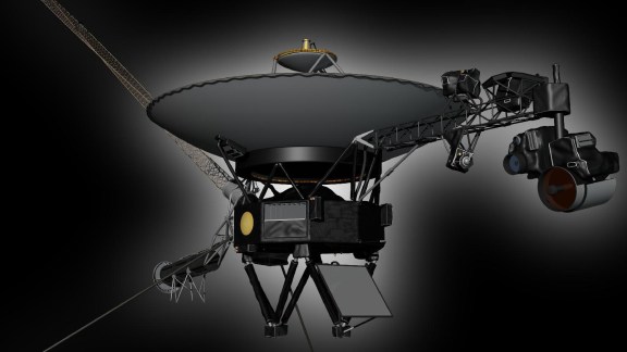This artist's rendering shows NASA's Voyager spacecraft. Voyager 2 was launched on Aug. 20, 1977. Voyager 1 was launched on Sept. 5, 1977. (Photo:images.nasa.gov/)