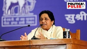The role of Mayawati in western UP, where the BSP has played a decisive role, is curious. Dubbed the BJP’s “B team”, people earlier joked that Amit Shah would decide the BSP candidates and “Behen ji” would only announce the list. (File Photo)