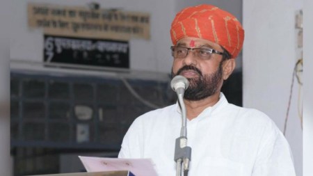 Mahendrajeet Singh Malviya, an influential leader from Rajasthan’s Vagad region, who moved to BJP from the Congress earlier this year. (Photo: Facebook)