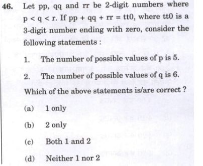 UPSC Prelims csat 2023 1