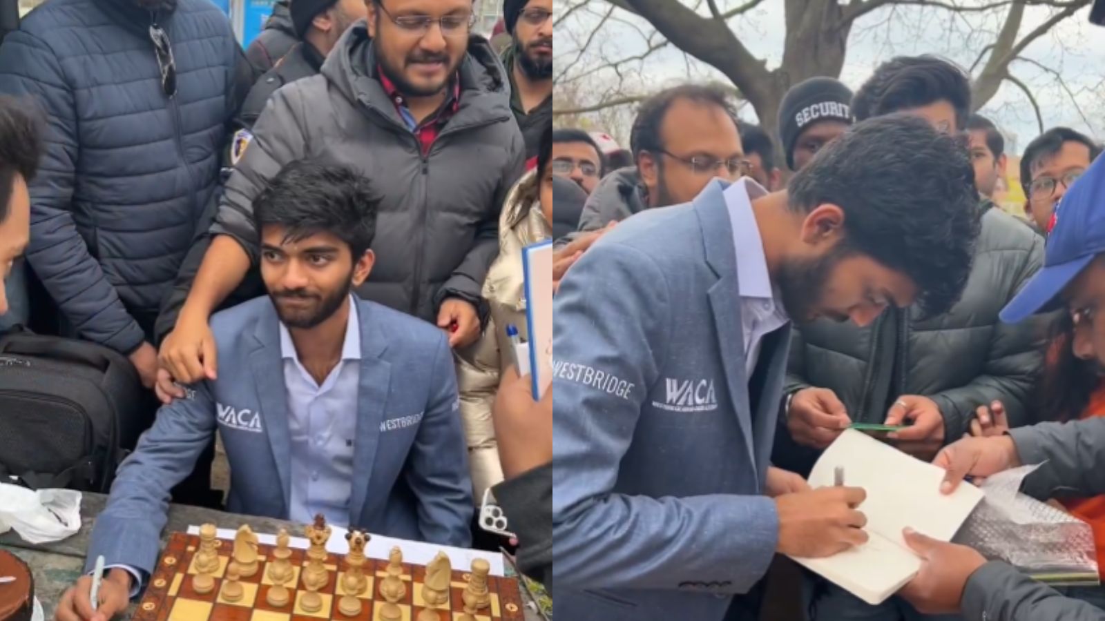 Watch: 2024 FIDE Candidates winner D Gukesh sign autographs to fans in Toronto