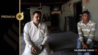 While camp pradhan Nehru Lal (left) arrived in India with his 65-member family in 2013, Moolchand (right) came to the country with his family in 2020.