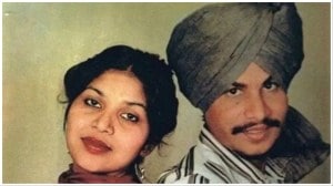 Amar Singh Chamkila (right) and his wife and co-singer Amarjot Kaur were shot dead by militants near Jalandhar in March 1988.