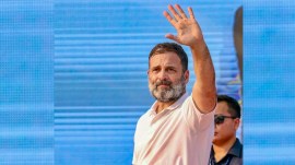 Lok Sabha polls, Rahul Gandhi, Rahul Gandhi Daman speech, Anti-corruption measures, Rahul Gandhi poll promises, rahul on farmers, MGNREGA wages, reservation, indian express news