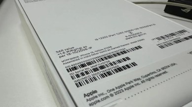 apple iphone box