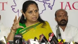K Kavitha, K Kavitha arrest, K Kavitha ED custody, K Kavitha ED summon, Enforcement Directorate, Abhishek Manu Singhvi, Bharat Rashtra Samithi, ED arrests, indian express news