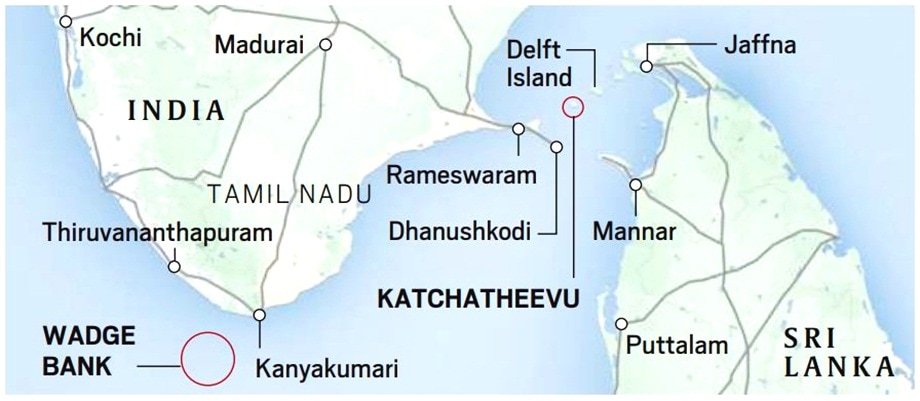 Katchatheevu and Wadge Bank: The story of two India-Sri Lanka ...