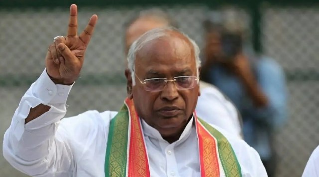 Congress president Mallikarjun Kharge