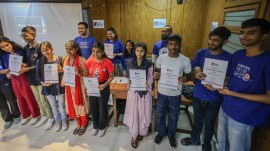 Free Libraries Network, Delhi’s Press Club, policy memo, libraries around South Asia, The People’s National Library Policy 2024, Indian Constitution, Dr BR Ambedkar’s birth anniversary, indian express news