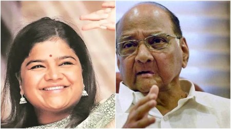 Poll ballotin, Poonam Mahajan, sharad pawar, Mumbai North Central constituency, Lok Sabha polls 2024, BJP mission 400 seats, NCP, indian express news