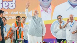 PM Modi Bangalore rally, Karnataka government