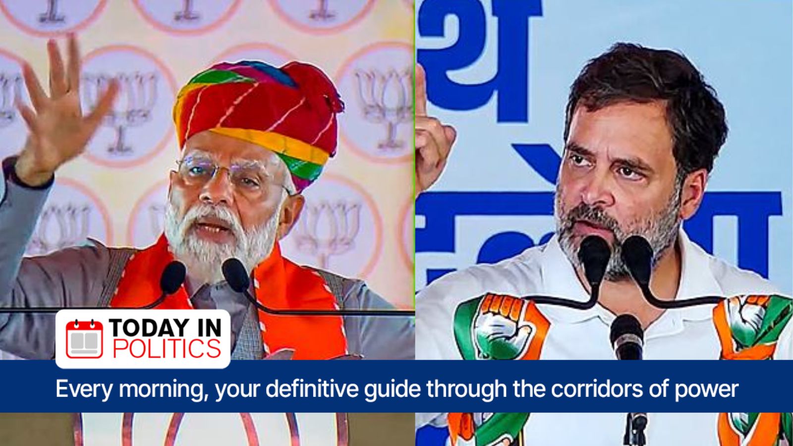 Today in Politics: PM Modi set to address Udhampur rally; Rahul, Stalin ...