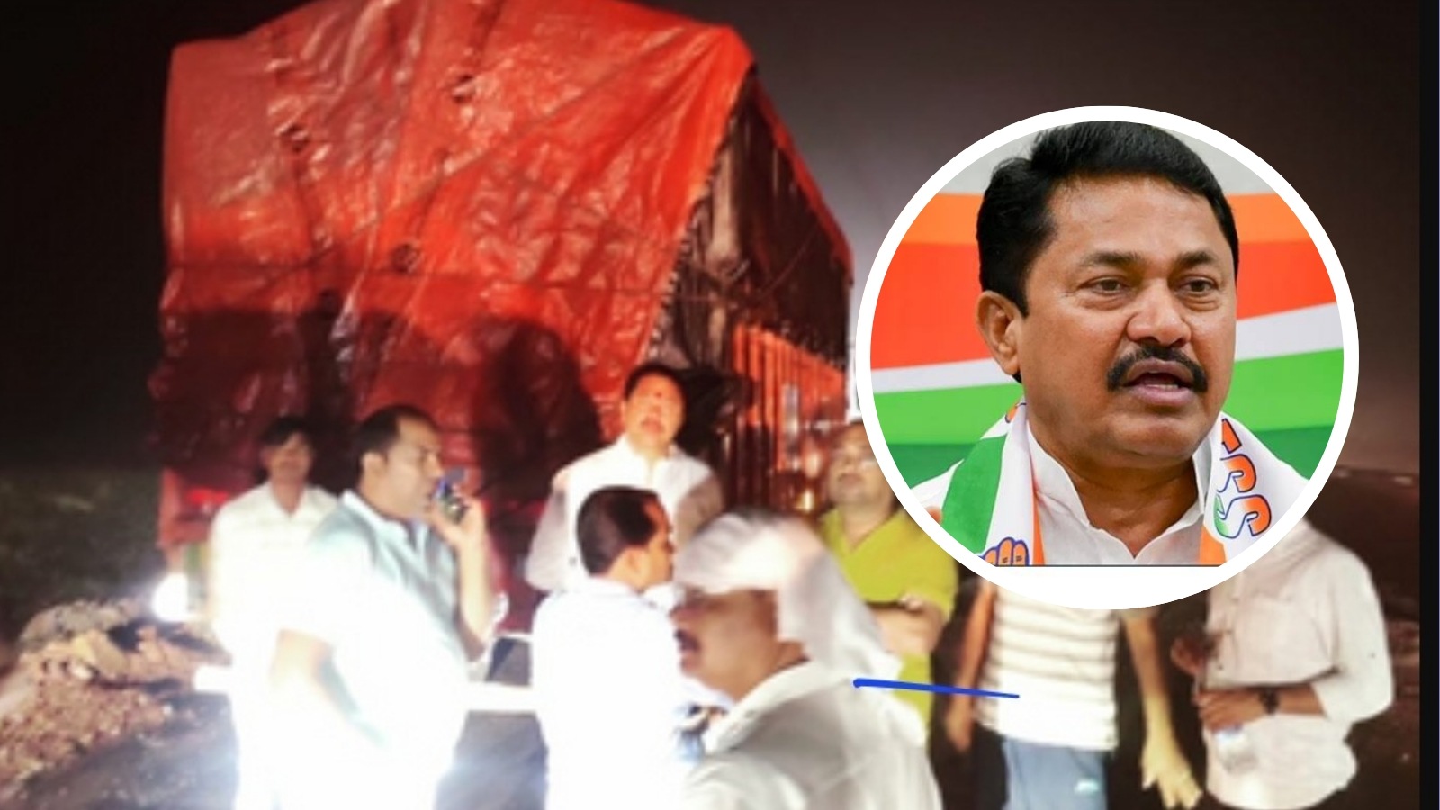 MPCC chief Nana Patole survives accident, alleges sabotage Pune News