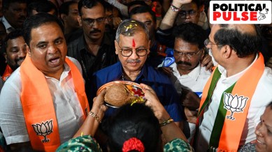mumbai north central, ujjwal nikam, poonam mahajan, lok sabha elections 2024, lok sabha polls, bjp lok sabha polls, ujjwal nikam mumbai north central, poonam mahajan bjp, ujjwal nikam bjp, varsha gaikwad, indian express