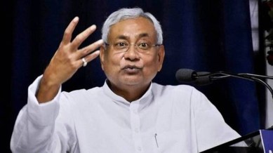 Nitish Kumara, Bihar CM slams Lalu Yadav, Lalu prasad yadav, dynasty politics, Tejashwi Yadav, Misa Bharti, bihar politics, indian express news