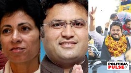 Selja has been pitted against BJP candidate Ashok Tanwar, while Deepender will be contesting against sitting BJP MP Arvind Kumar Sharma, and Divyanshu Budhiraja against Manohar Lal Khattar.
