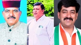 Himachal, Battle of turncoats, Assembly constituencies, Bypolls, Congress, Candidates, BJP, Rebelling, Speaker disqualification, Party whip, Budget, Cut motion, Rebellion, Rajya Sabha polls, Political crisis, Rakesh Kalia, Gagret, Capt Ranjeet Singh Rana, Sujanpur, Vivek Sharma, Kutlehar, Chaitanya Sharma, Rajjnder Rana, Devinder Bhutto, Sukhvinder Singh Sukhu, Delhi meeting, Ideology, Trust, Union Minister Anurag Thakur, Prem Kumar Dhumal, Vidhan Sabha election, Independent candidate.