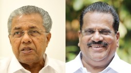 Chief Minister Pinarayi Vijayan and CPI(M) central committee member E P Jayarajan