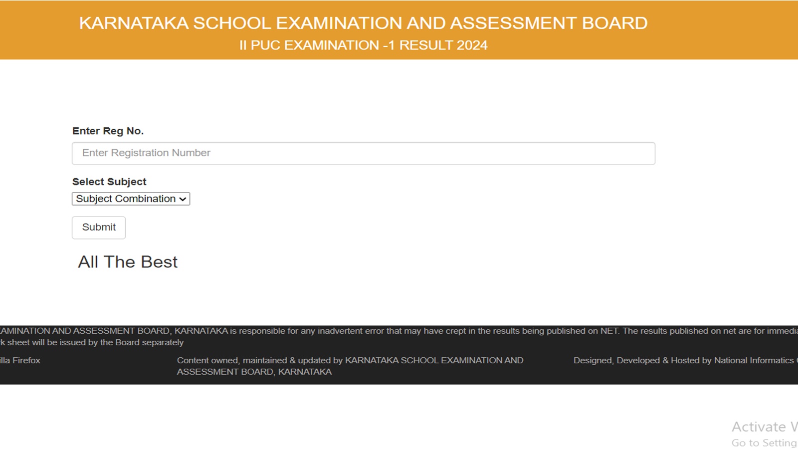 Karnataka 2nd PUC Results 2024 Website to check II PU marks