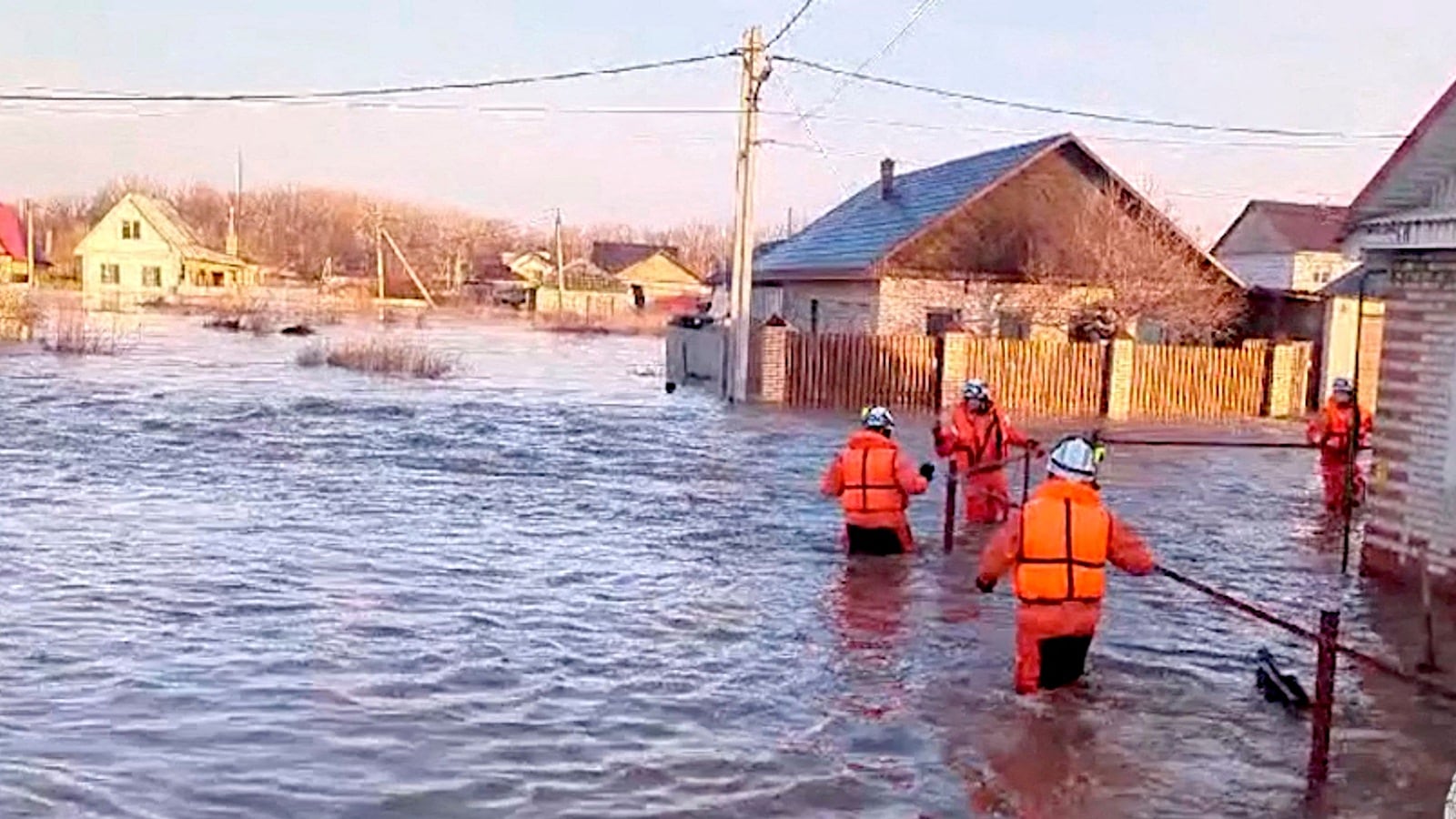 Thousands of people at risk as floods hit Russia’s south | World News ...