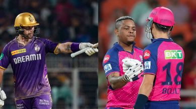 IPL Match Today: Kolkata Knight Riders will take on Rajasthan Royals at the Eden Gardens in Kolkata