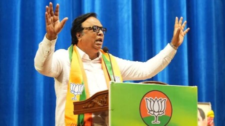 Ashish Shelar, Gajanan Kirtikar, BJP poll campaign, Amol Kirtikar, Mahayuti alliance, Shelar poll prediction, Rajhans Singh, indian express news