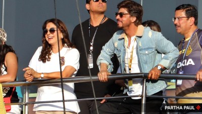 Bollywood star and Kolkata Knight Riders team co-owner Juhi Chawla recently said that she and Shah Rukh Khan are not the best people to watch an IPL match with
