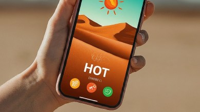 Smartphones getting hot in summer
