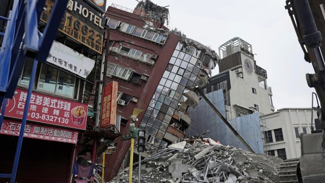 More Than 600 People Still Stranded After Taiwan Earthquake World News The Indian Express 