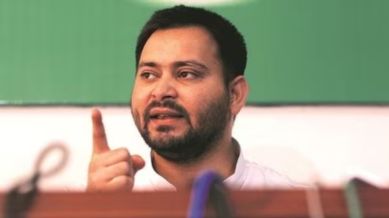RJD leader Tejashwi Yadav