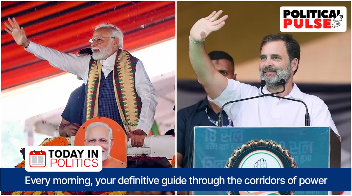 Today in politics: PM Modi and Rahul Gandhi to campaign in Kerala;  SC to hear Kejriwals' plea against ED's arrest |  News from the political pulse