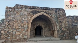 Tughlaq-era dam, 14th-century dam, majestic Khirki Masjid, supply water, Mohammad Bin Tughlaq, Satpula structure, British built water body, Historian Swapna Liddle, indian express news