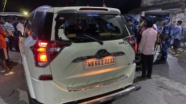udayan guha car attack, west bengal, indian express