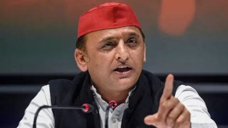 Lok Sabha Election Live Updates" Akhilesh Yadav, SP chief slams BJP, Samajwadi Party, SP govt, SP big vision, BJP narrow thinking, SP development works, indian express news