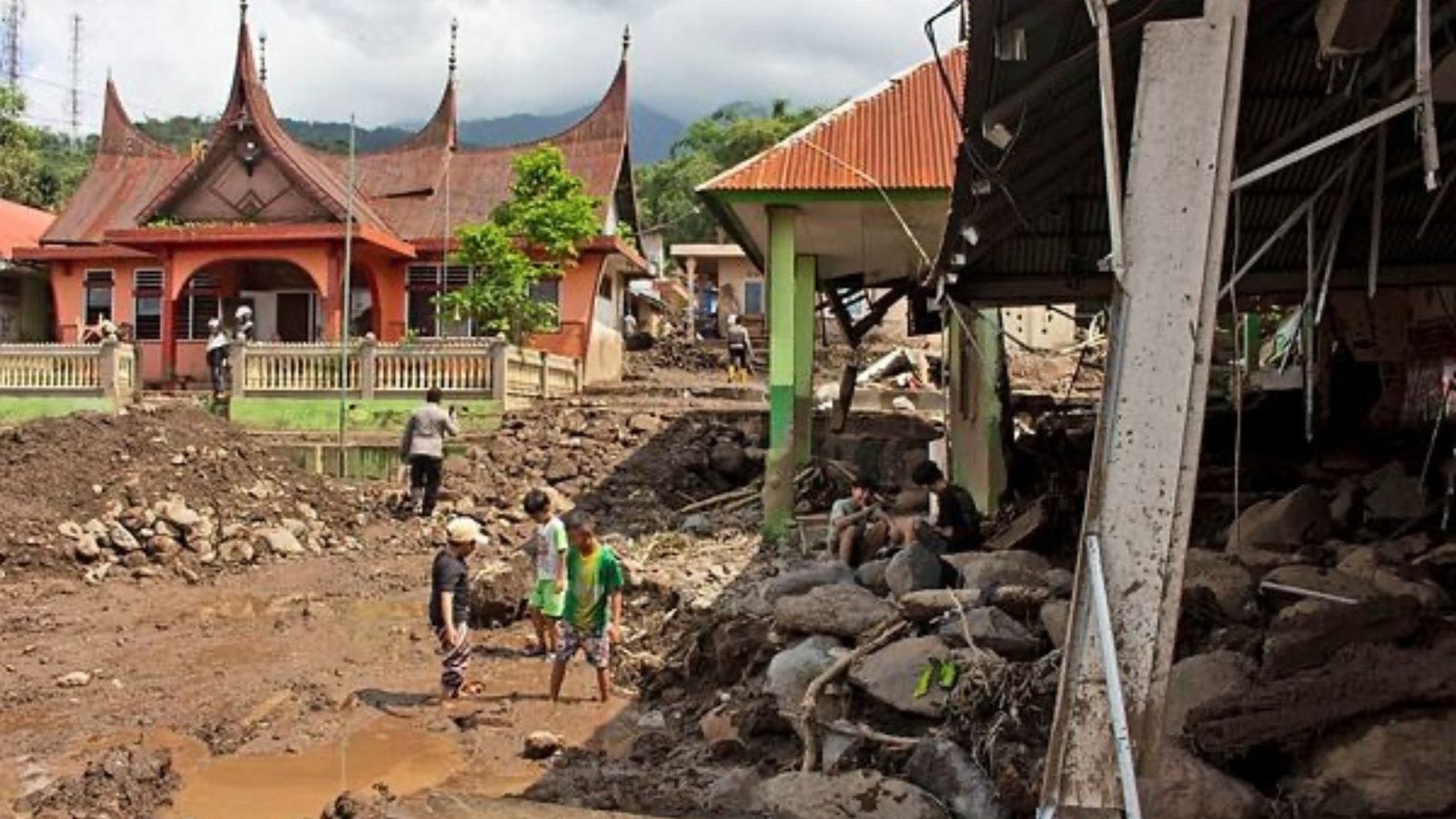 Indonesian Rescuers Search Through Rivers And Rubble After Flash Floods ...