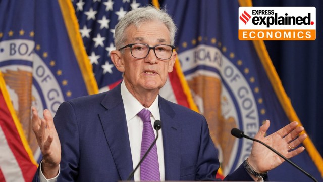 US Federal Reserve Chair Jerome Powell .
